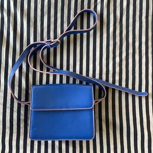 Leather crossbody bag by Oliver Bonas